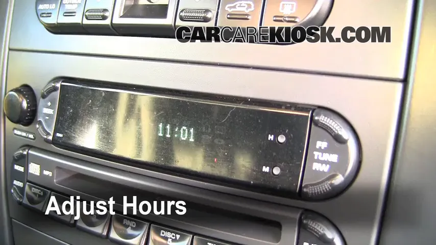 2005 Chrysler Pacifica Touring 3.5L V6 Clock